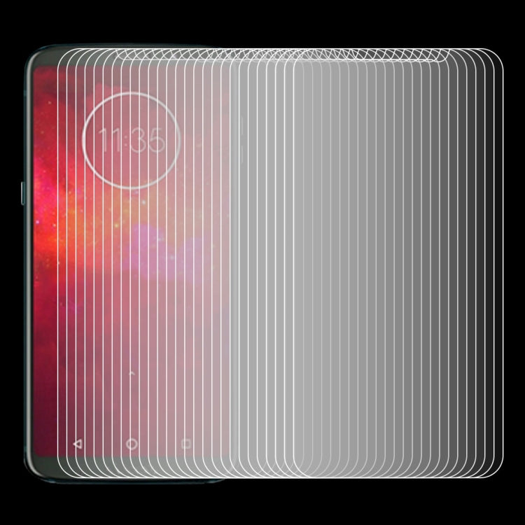 100 PCS 0.26mm 9H 2.5D Tempered Glass Film for Motorola Moto Z3 Play