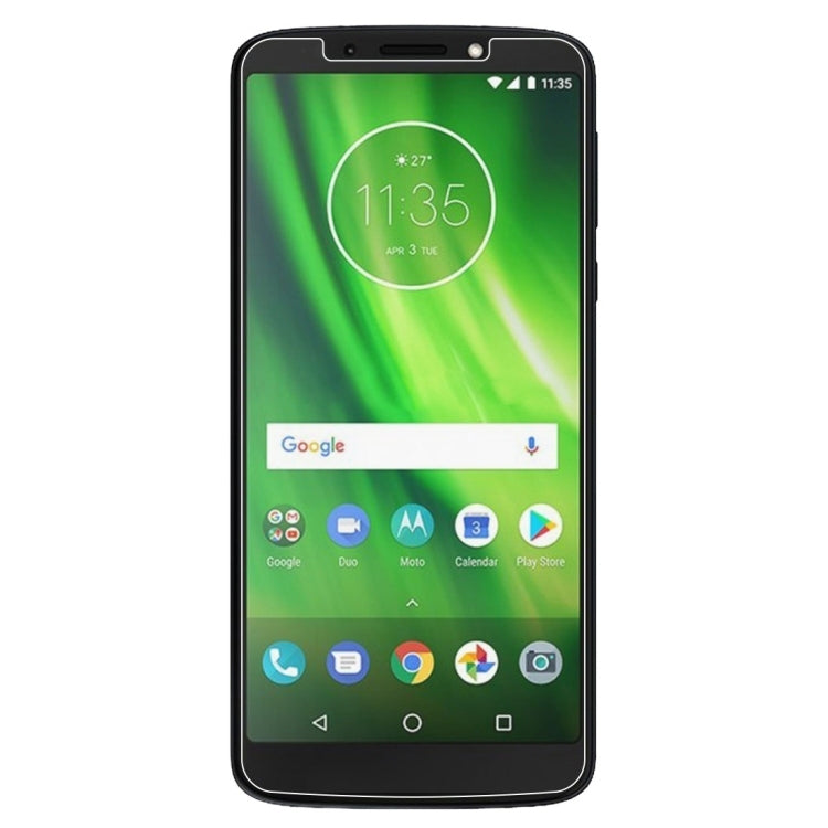 2 PCS 0.26mm 9H 2.5D Tempered Glass Film for Motorola Moto G6 Play