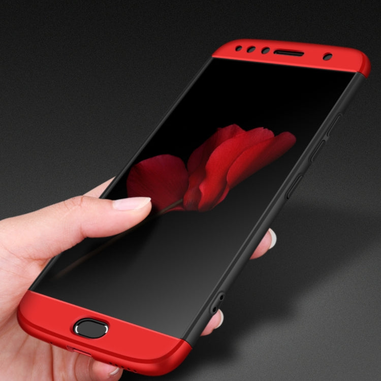 GKK for Motorola Moto G5S PLus Three Stage Splicing 360 Degree Full Coverage PC Protective Case Back Cover