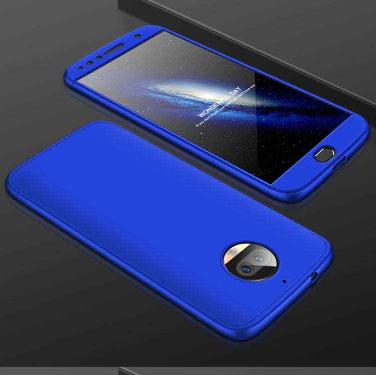 GKK for Motorola Moto G5S PLus Three Stage Splicing 360 Degree Full Coverage PC Protective Case Back Cover