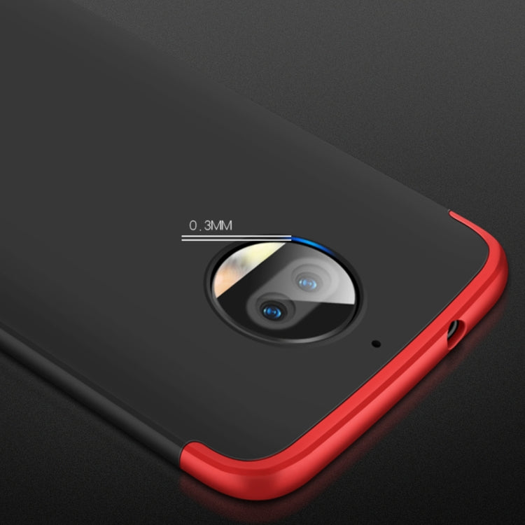 GKK for Motorola Moto G5S PLus Three Stage Splicing 360 Degree Full Coverage PC Protective Case Back Cover