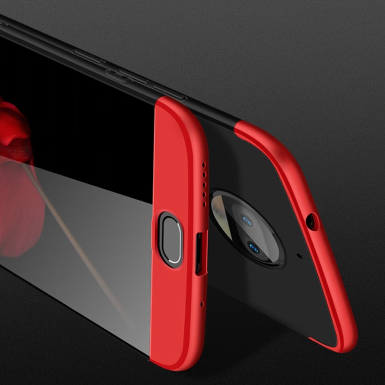 GKK for Motorola Moto G5S PLus Three Stage Splicing 360 Degree Full Coverage PC Protective Case Back Cover