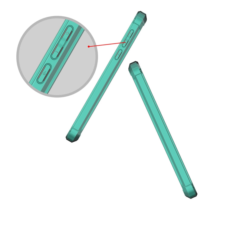 Acrylic + TPU Shockproof Transparent Armor Case for Motorola Moto G6 Play (US Version)