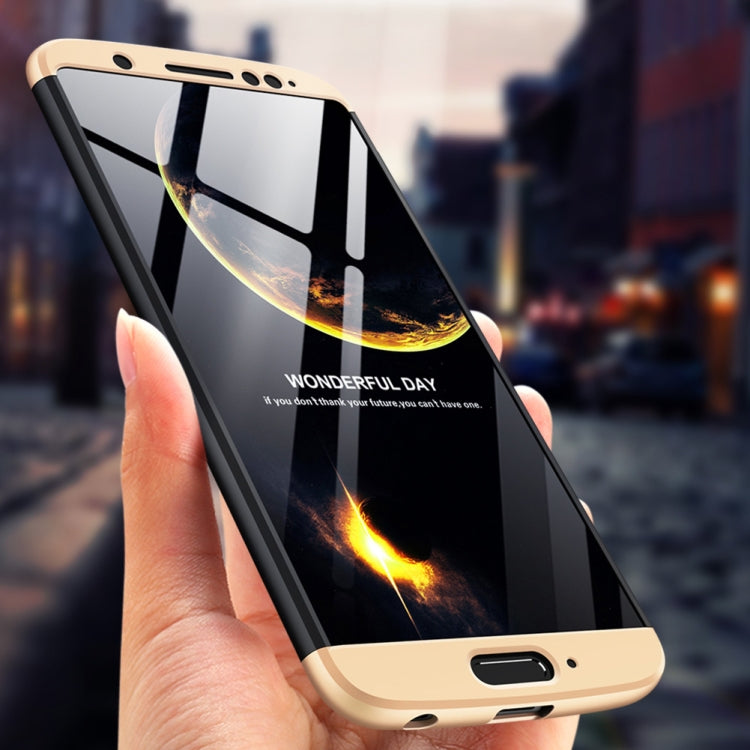 GKK Three Stage Splicing Full Coverage PC Case for Motorola Moto G6