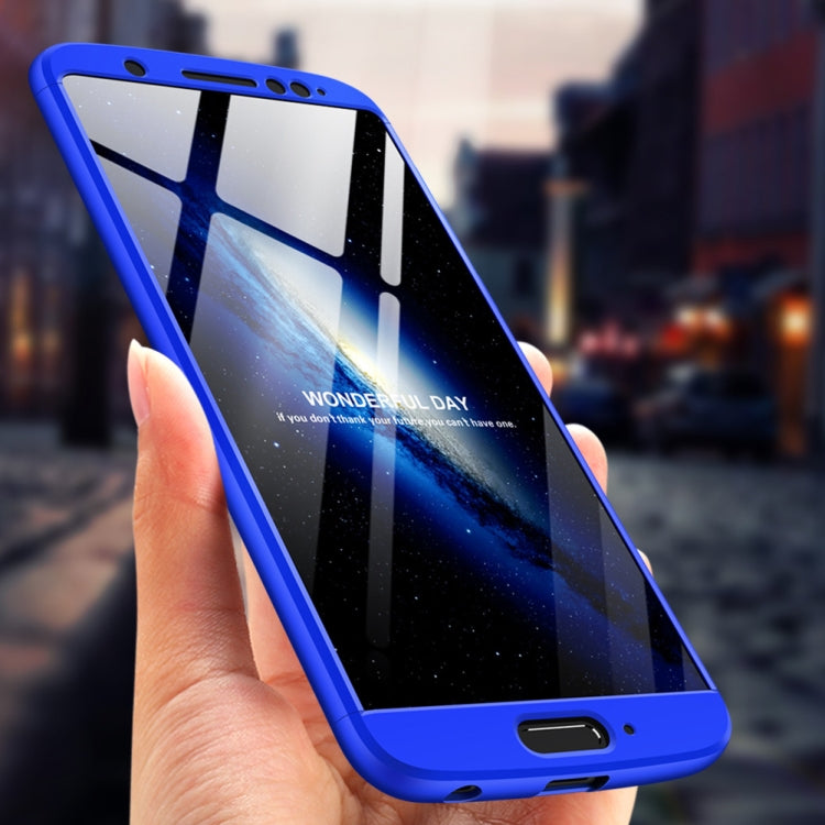 GKK Three Stage Splicing Full Coverage PC Case for Motorola Moto G6