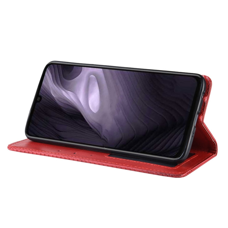 Magnetic Buckle Retro Crazy Horse Texture Horizontal Flip Leather Case for Moto Z4 Play, with Holder & Card Slots & Photo Frame