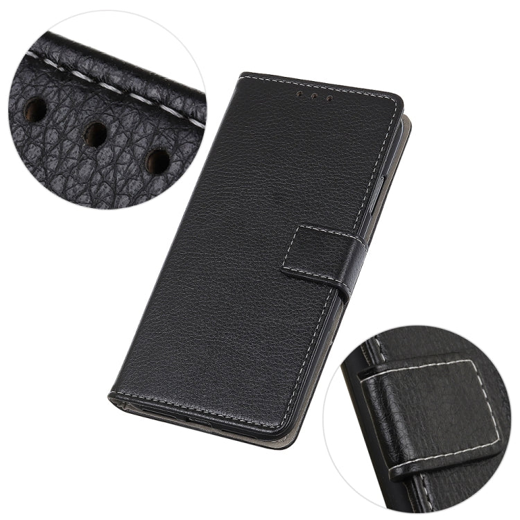 Litchi Texture Horizontal Flip Leather Case for Motorola Moto Z4, with Holder & Card Slots & Wallet