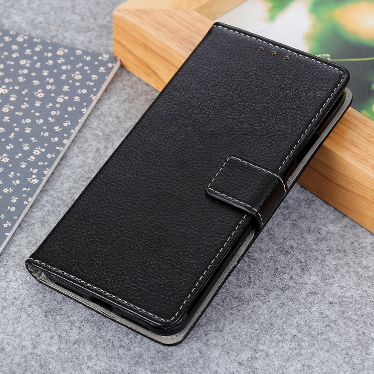 Litchi Texture Horizontal Flip Leather Case for Motorola Moto Z4, with Holder & Card Slots & Wallet