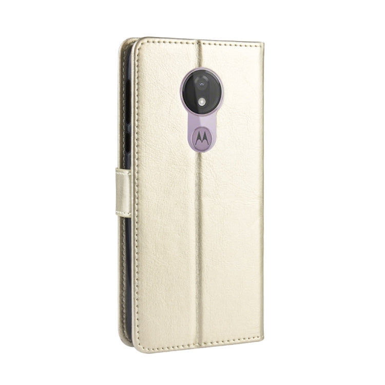 Crazy Horse Texture Horizontal Flip Leather Case for Motorola Moto G7 Power (EU Version), with Holder & Card Slots & Wallet