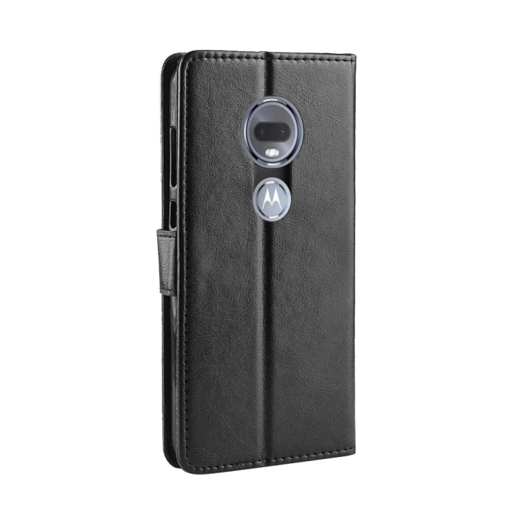 Crazy Horse Texture Horizontal Flip Leather Case for Motorola Moto G7, with Holder & Card Slots & Wallet