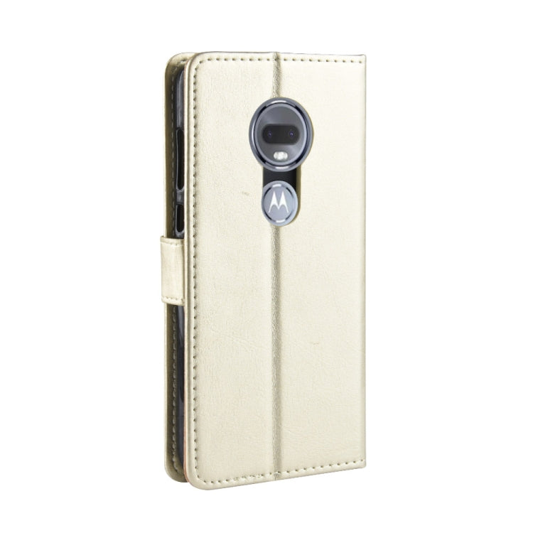 Crazy Horse Texture Horizontal Flip Leather Case for Motorola Moto G7, with Holder & Card Slots & Wallet