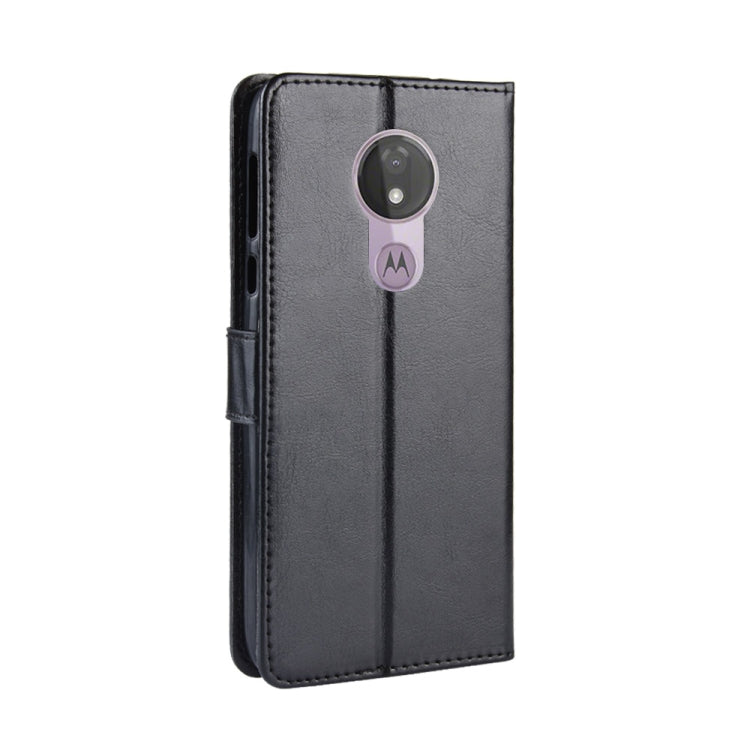 Crazy Horse Texture Horizontal Flip Leather Case for Motorola Moto G7 Power (US Version), with Holder & Card Slots & Wallet