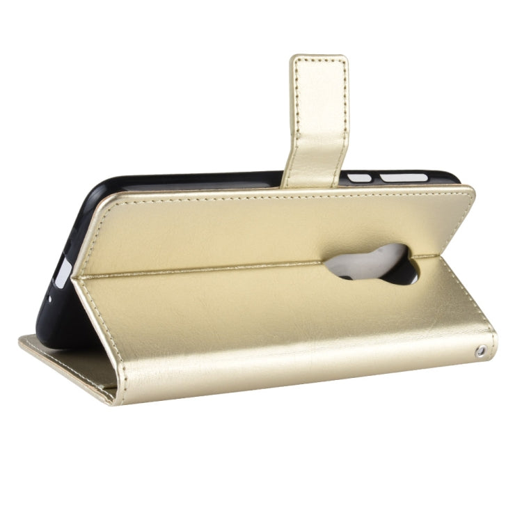 Crazy Horse Texture Horizontal Flip Leather Case for Motorola Moto G7 Power (US Version), with Holder & Card Slots & Wallet