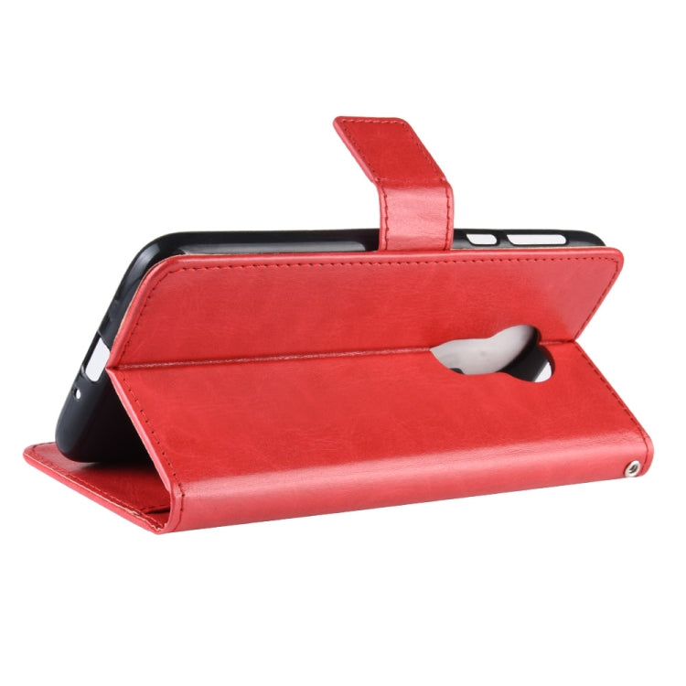 Crazy Horse Texture Horizontal Flip Leather Case for Motorola Moto G7 Power (US Version), with Holder & Card Slots & Wallet