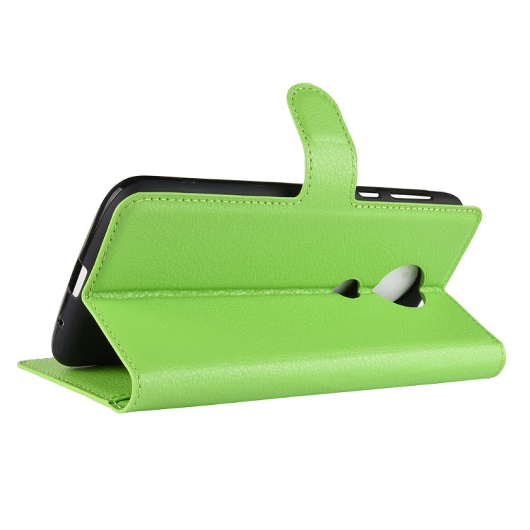 Litchi Texture Horizontal Flip Leather Case for Motorola Moto E5 Plus (Brazil / EU Version), with Wallet & Holder & Card Slots