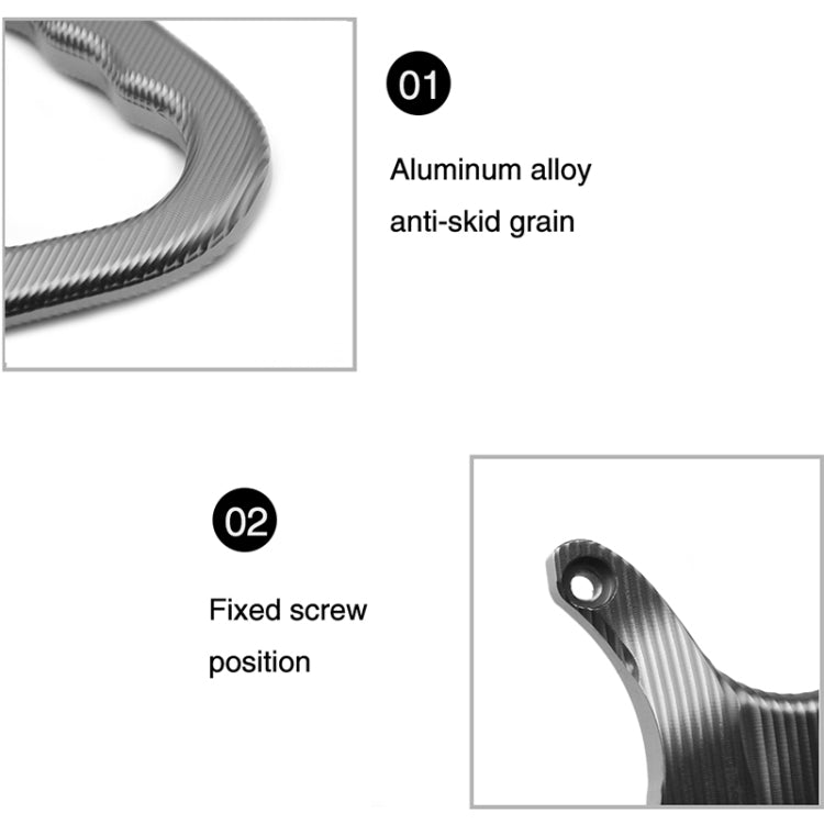 MT07 Modified CNC Fuel Tank Handrail MT09 Universal Fuel Tank Cap Handrail for Yamaha Series