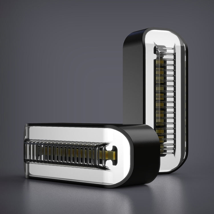 2 PCS D12V Motorcycle LED Waterproof Dynamic Blinker Side Lights Flowing Water Turn Signal Light without Handle