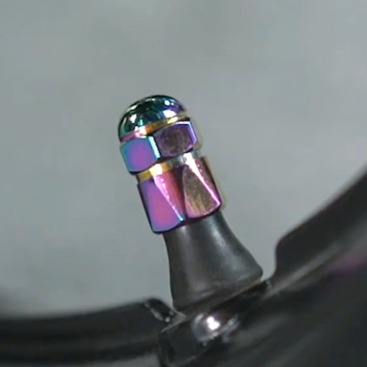 2 PCS Motorcycles Gas Cap Mouthpiece Cover Tire Cap Tire Valve Caps (Colour)