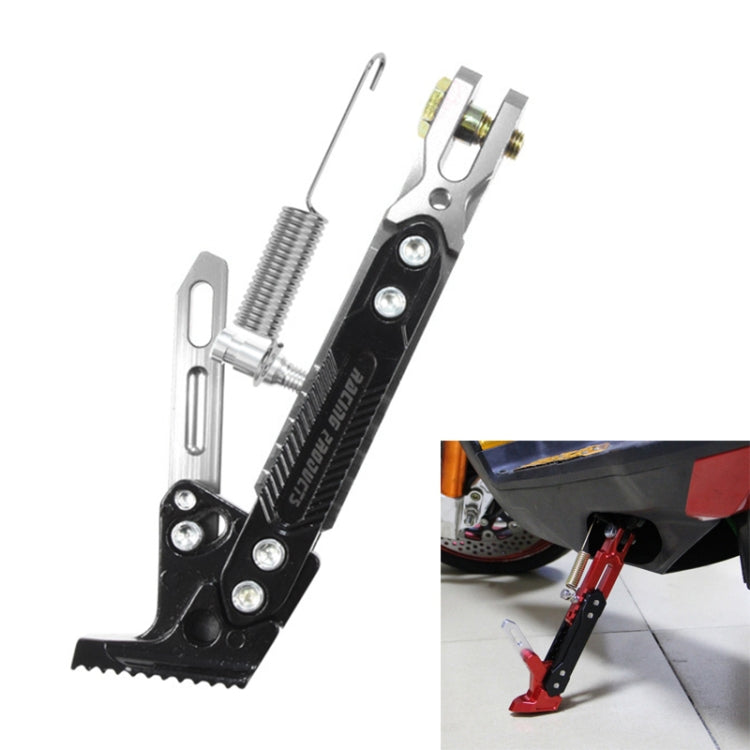 Motorcycle Modified Aluminum Alloy Side Tripod Adjustable Pedal Holder