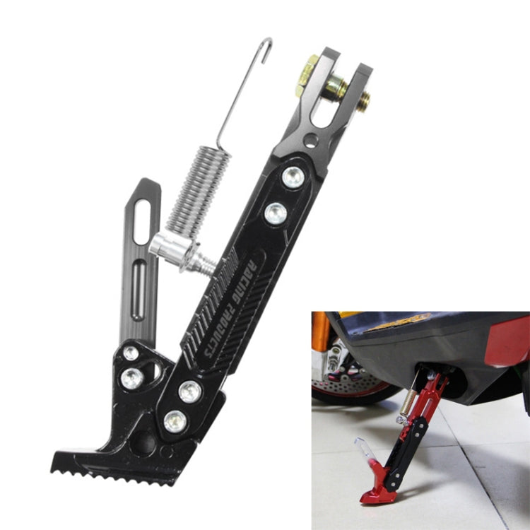 Motorcycle Modified Aluminum Alloy Side Tripod Adjustable Pedal Holder