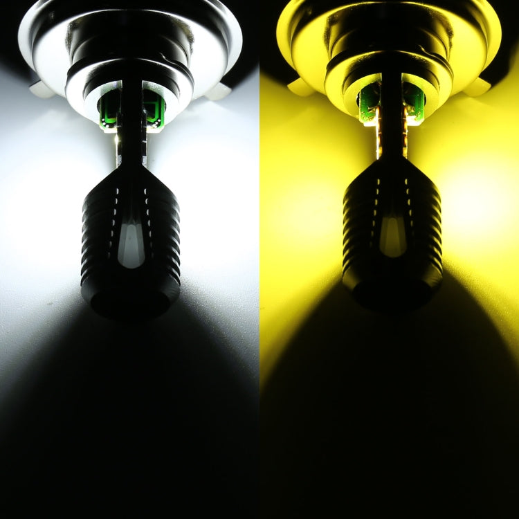 PX15D DC12V / 7.4W Motorcycle LED Headlight with 24LEDs SMD-3030 Lamp Beads