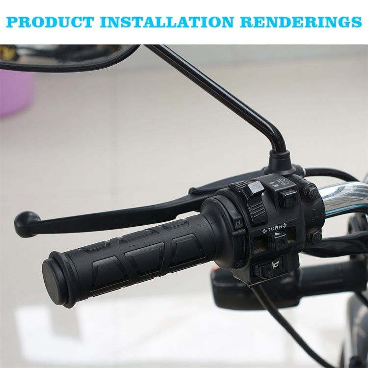CS-095B1 Motorcycle Modified Adjustable Temperature Electric Heating Hand Cover Heated Grip Handlebar, Seal Version