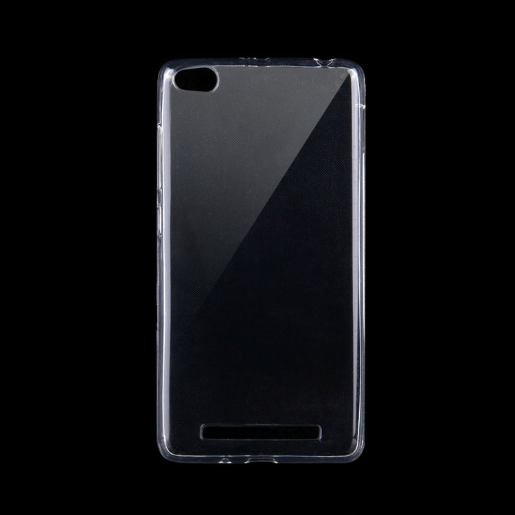 New For Xiaomi Redmi 3 Ultra-thin Transparent TPU Protective Case(Transparent)
