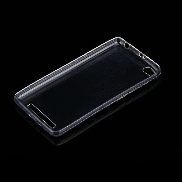 New For Xiaomi Redmi 3 Ultra-thin Transparent TPU Protective Case(Transparent)