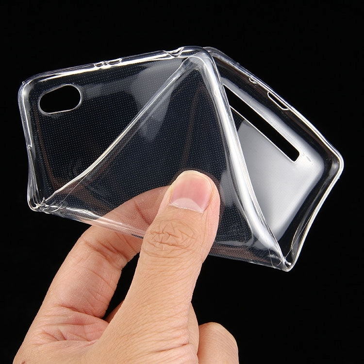 New For Xiaomi Redmi 3 Ultra-thin Transparent TPU Protective Case(Transparent)