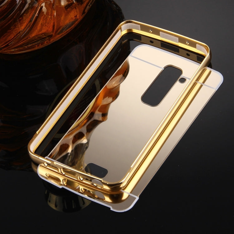 For LG G2 Electroplating Mirror PC Protective Case