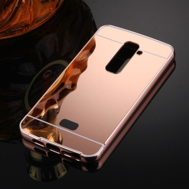 For LG G2 Electroplating Mirror PC Protective Case
