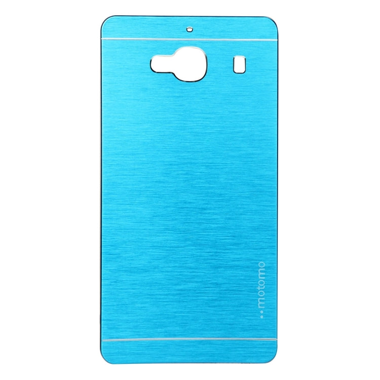 For Xiaomi Redmi 2 Motomo Brushed Texture Metal Protective Back Case