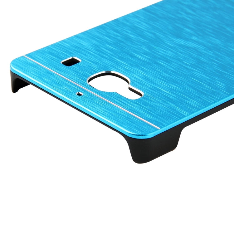For Xiaomi Redmi 2 Motomo Brushed Texture Metal Protective Back Case