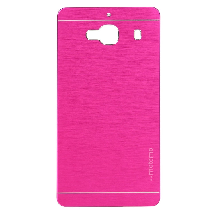 For Xiaomi Redmi 2 Motomo Brushed Texture Metal Protective Back Case