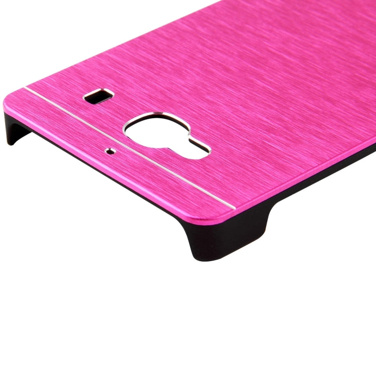 For Xiaomi Redmi 2 Motomo Brushed Texture Metal Protective Back Case