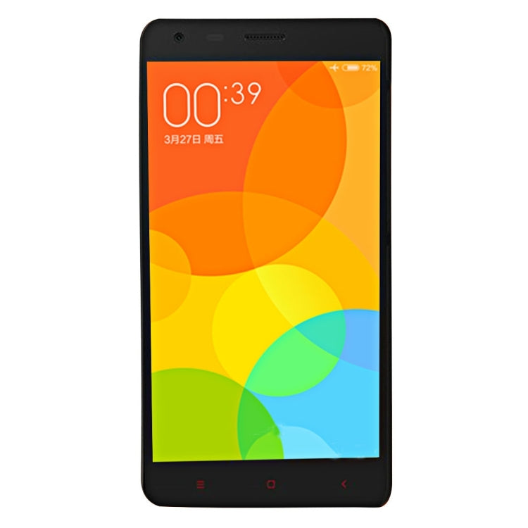 For Xiaomi Redmi 2 Motomo Brushed Texture Metal Protective Back Case