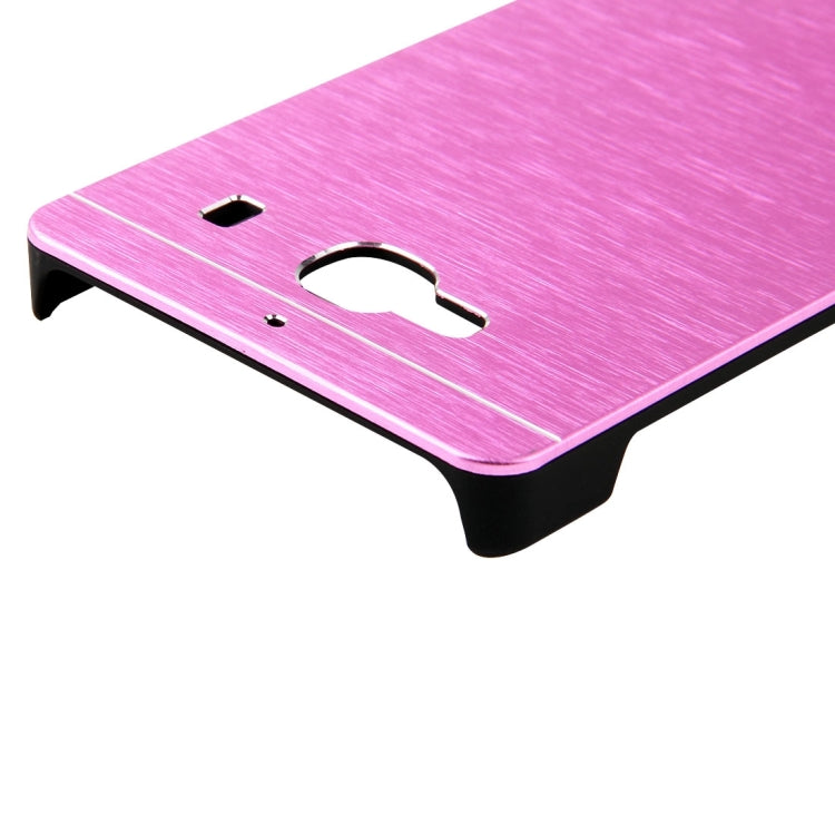For Xiaomi Redmi 2 Motomo Brushed Texture Metal Protective Back Case