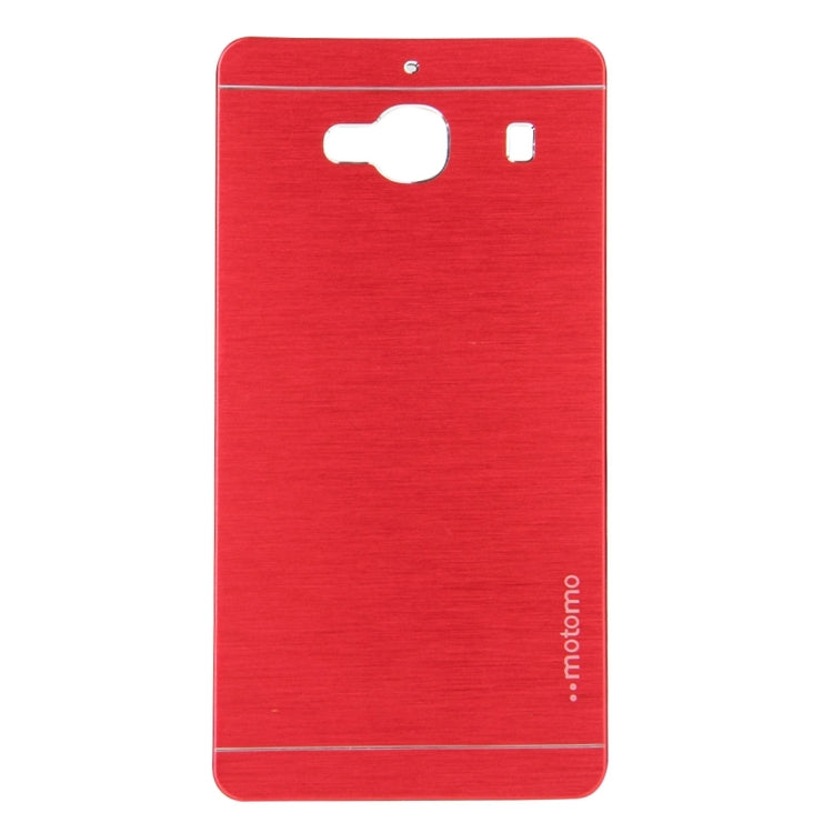 For Xiaomi Redmi 2 Motomo Brushed Texture Metal Protective Back Case