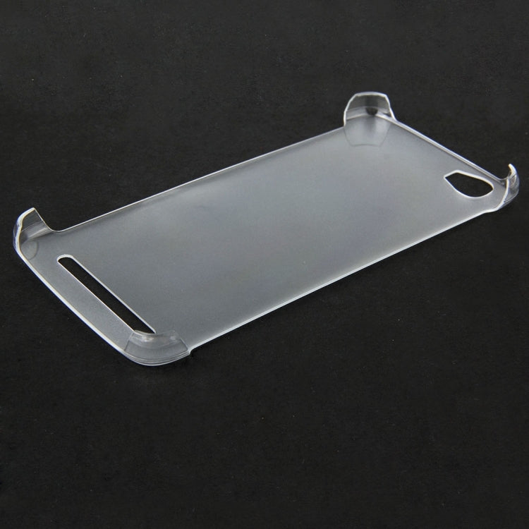 Plastic Hard Protective Case for HOMTOM HT6(Transparent)