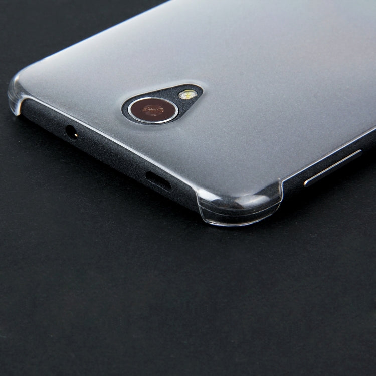 Plastic Hard Protective Case for DOOGEE Valencia 2 Y100 Plus(Transparent)