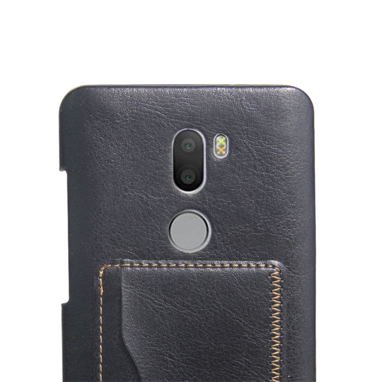 For Xiaomi 5s Plus Crazy Horse Texture PU Leather Protective Back Cover Case with Holder & Card Slots