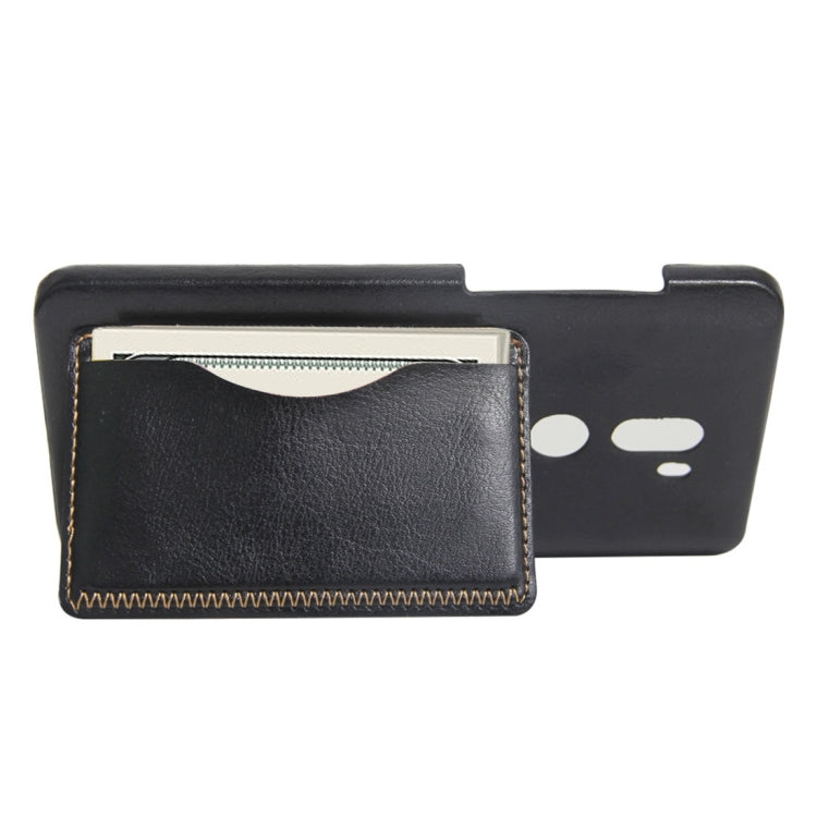 For Xiaomi 5s Plus Crazy Horse Texture PU Leather Protective Back Cover Case with Holder & Card Slots