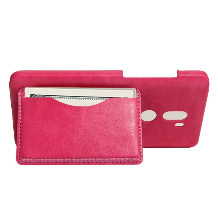 For Xiaomi 5s Plus Crazy Horse Texture PU Leather Protective Back Cover Case with Holder & Card Slots