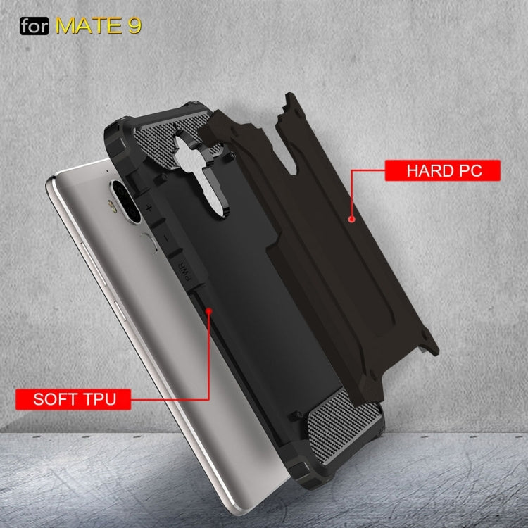 For Huawei Mate 9 Rugged Armor TPU + PC Combination Case