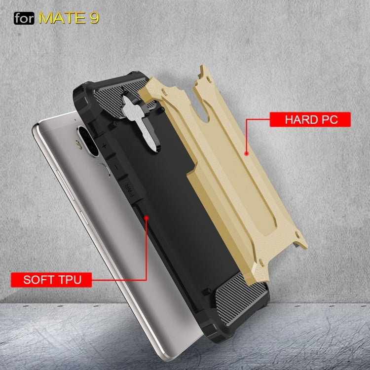 For Huawei Mate 9 Rugged Armor TPU + PC Combination Case