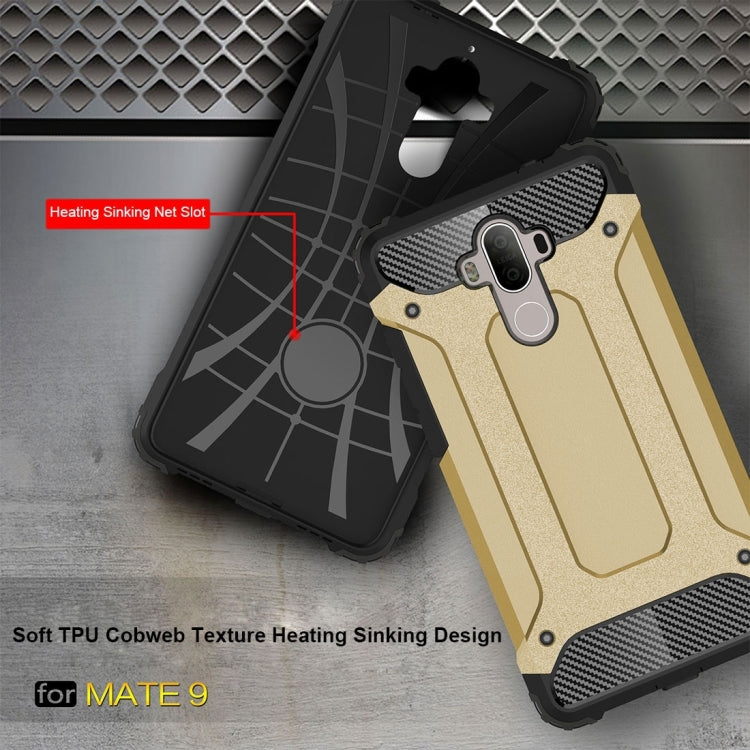For Huawei Mate 9 Rugged Armor TPU + PC Combination Case
