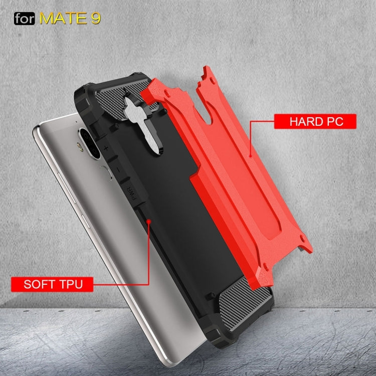 For Huawei Mate 9 Rugged Armor TPU + PC Combination Case