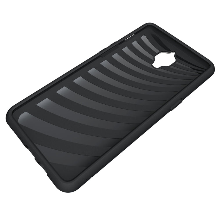 For OnePlus 3 Brushed Texture Separable TPU + PC Combination Back Case with Card Slot & Holder