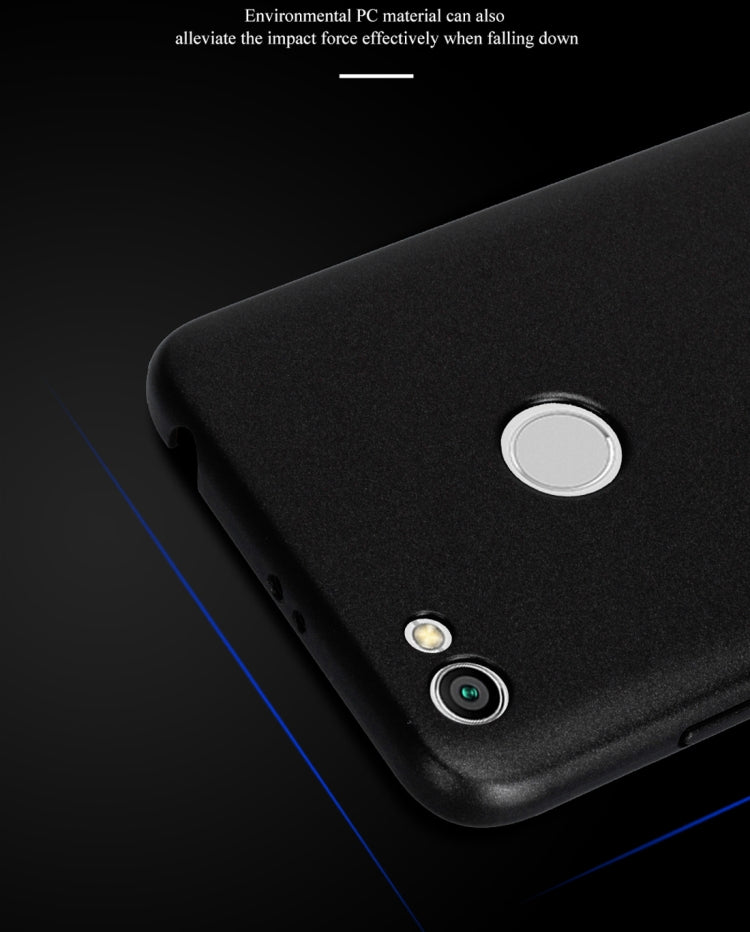 Lenuo for Xiaomi Redmi Note 5A Pro / Prime PC Ultra-thin Impact Protection Back Case(Blue)