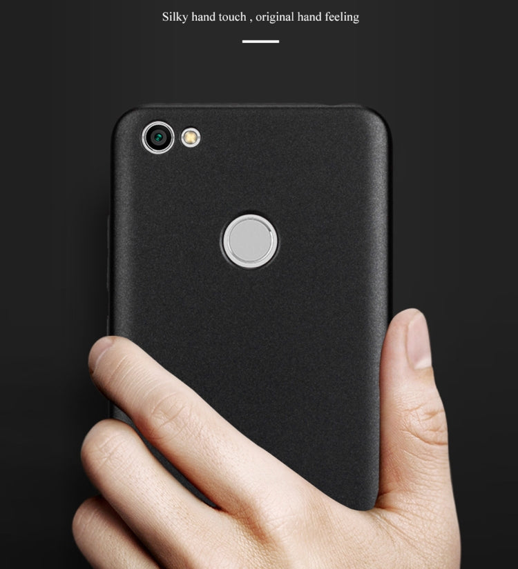 Lenuo for Xiaomi Redmi Note 5A Pro / Prime PC Ultra-thin Impact Protection Back Case(Blue)